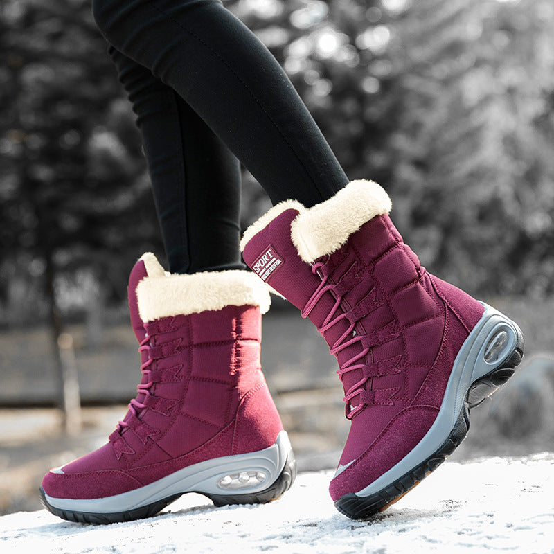 Damen Winterstiefel mit isolierendem Futter und griffiger Sohle EB