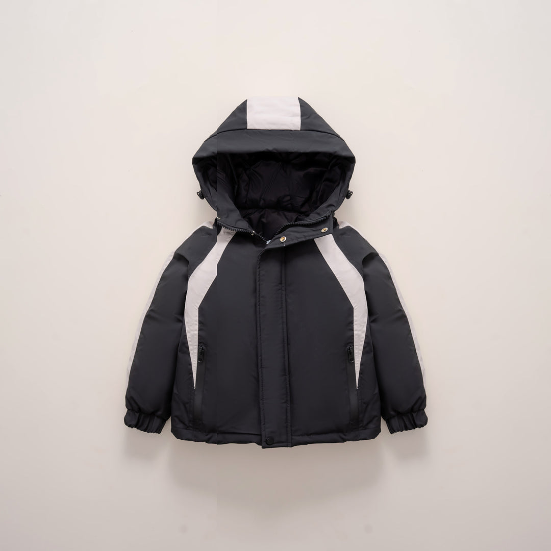 Damen modische Funktionsjacke mit Kapuze und thermoregulierendem Futter EB
