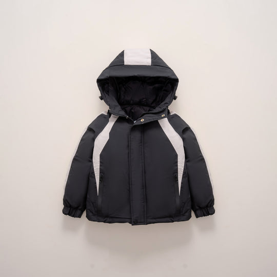 Damen modische Funktionsjacke mit Kapuze und thermoregulierendem Futter EB