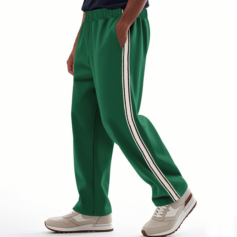 Herren Sportliche Sweatpants mit seitlichen Streifen EB