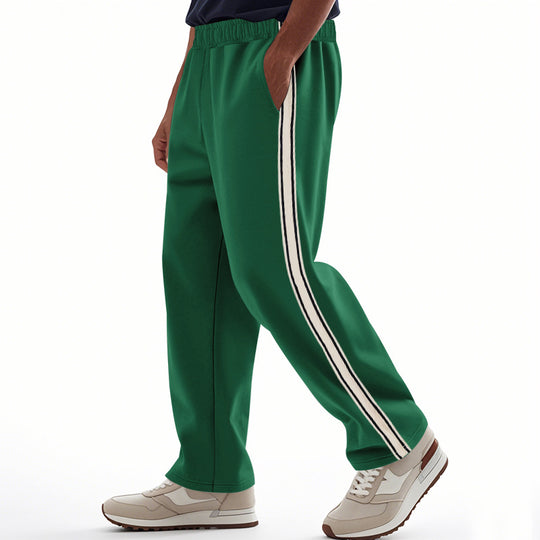 Herren Sportliche Sweatpants mit seitlichen Streifen EB