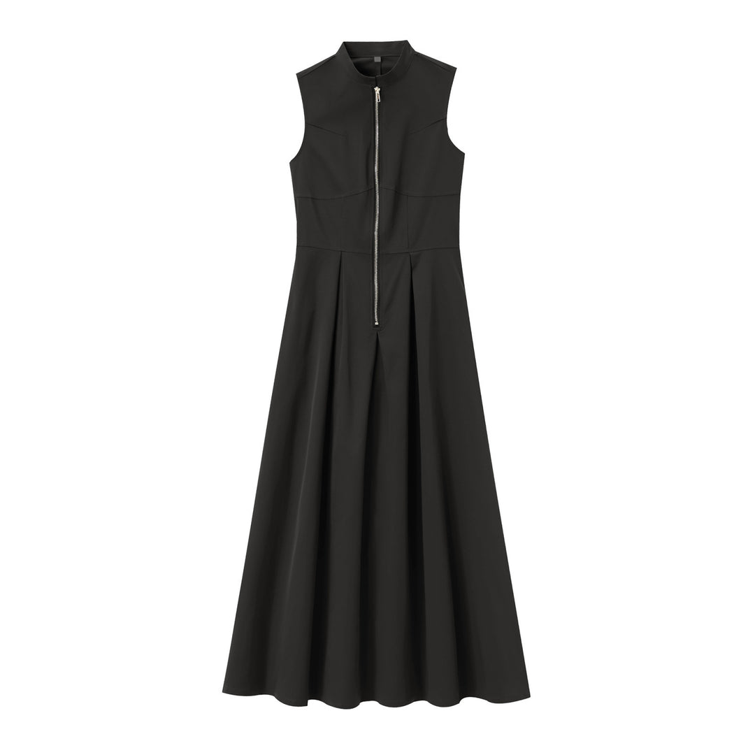 EB | Ärmelloses Taillenkleid mit Rundhalsausschnitt