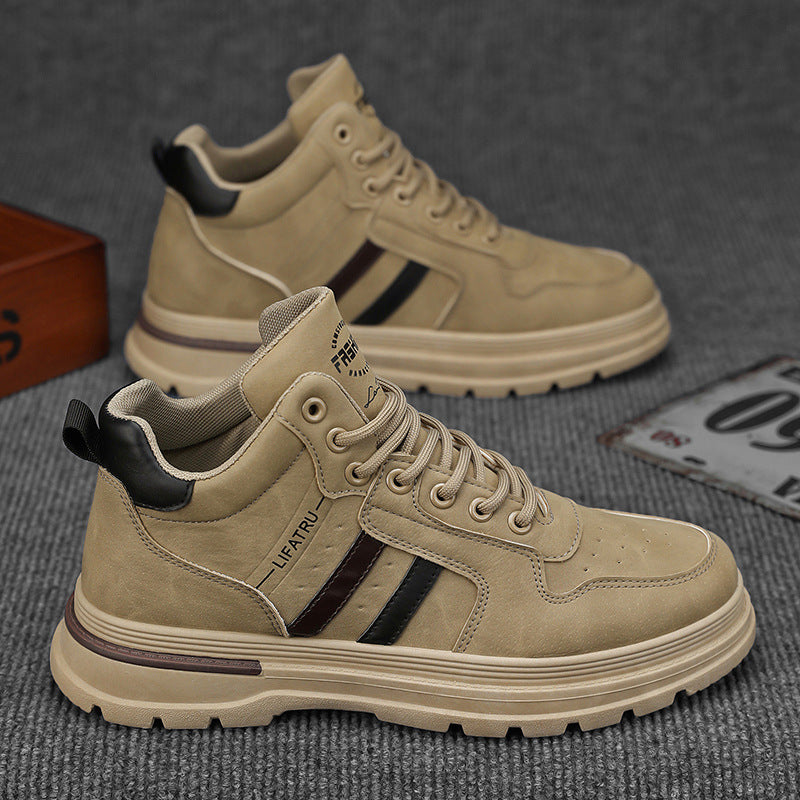 Damen Sportliche High-Top Sneakers mit rutschfester Sohle und atmungsaktivem Obermaterial EB