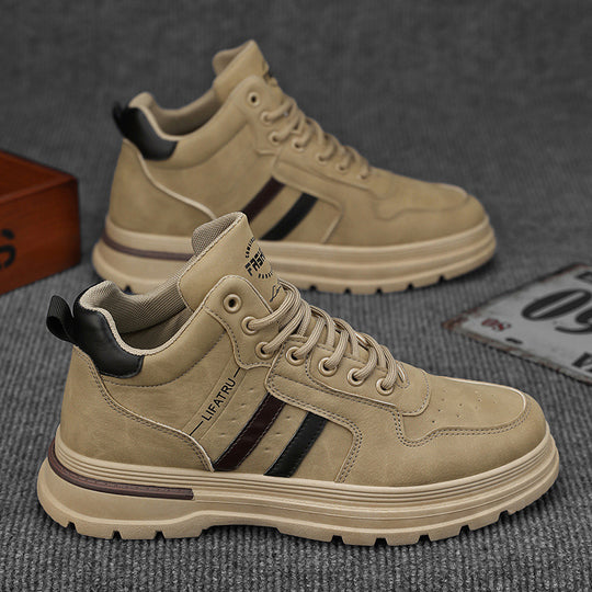 Damen Sportliche High-Top Sneakers mit rutschfester Sohle und atmungsaktivem Obermaterial EB