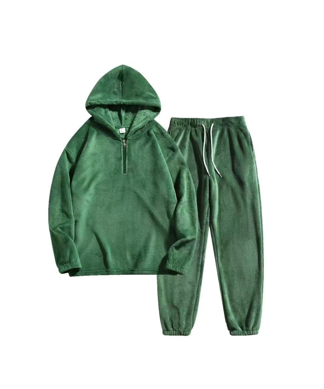 Damen Fleece Schlafanzug EB