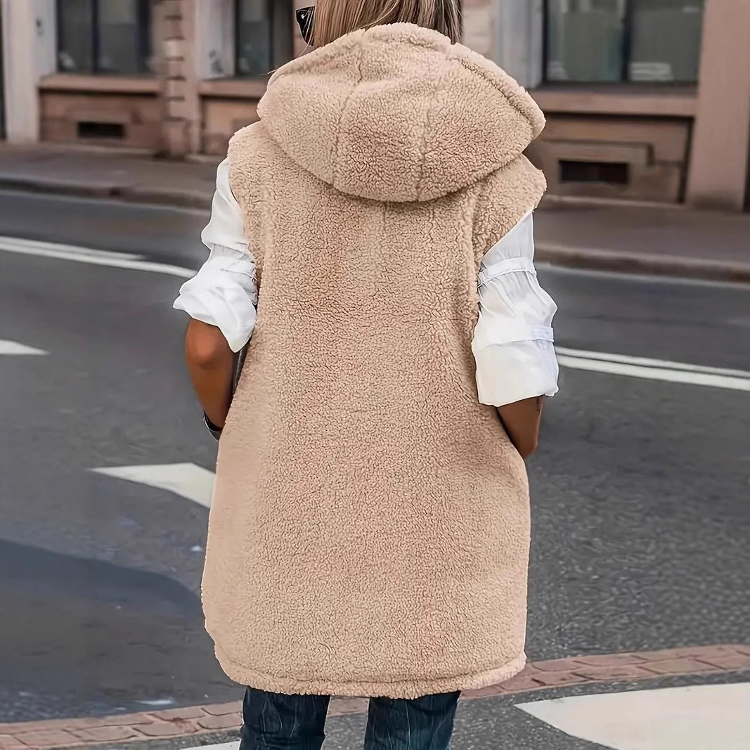 Damen Wendejacke mit sherpa Innenfutter EB