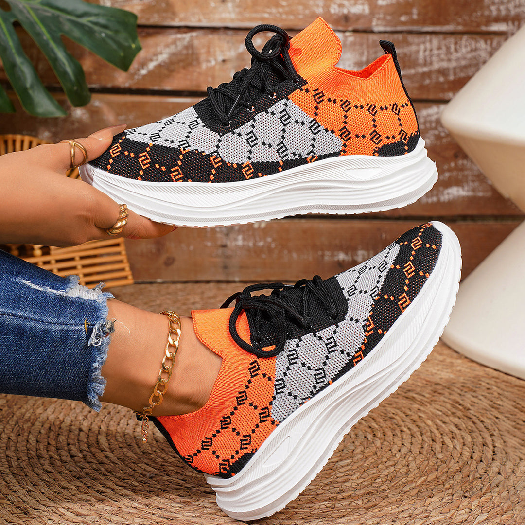 Damen Sportliche High-Performance Sneakers EB