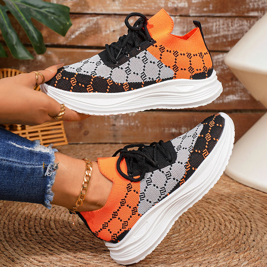 Damen Sportliche High-Performance Sneakers EB
