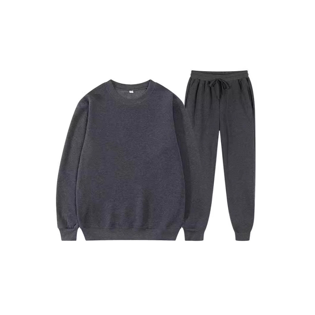 Damen Sportlicher Sweat-Anzug mit komfortablem Schnitt und elastischem Bund EB
