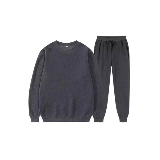 Damen Sportlicher Sweat-Anzug mit komfortablem Schnitt und elastischem Bund EB