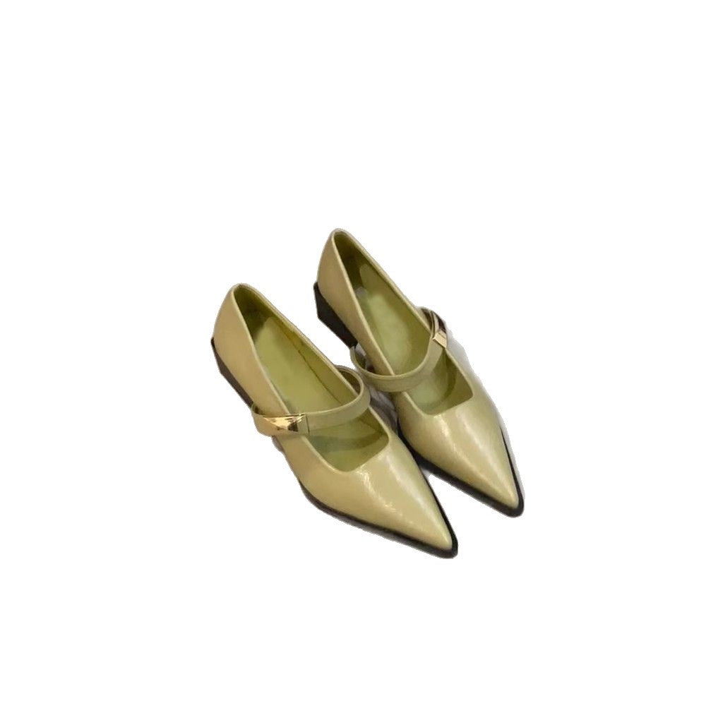 Damen elegante spitze Ballerinas EB