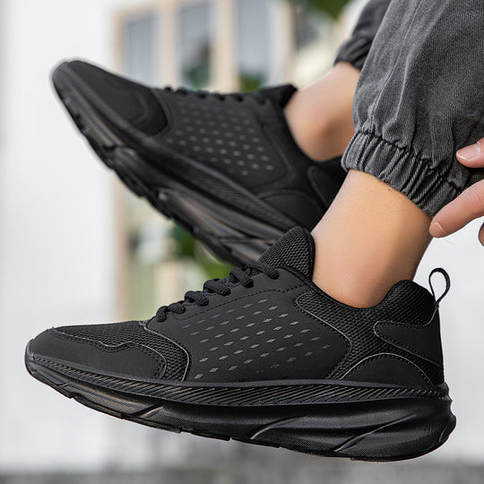 Damen Leichte und atmungsaktive Freizeitsneakers mit dämpfender Sohle EB
