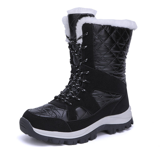 Damen Winterstiefel mit isolierender Fütterung und rutschfester Sohle EB 1759510592