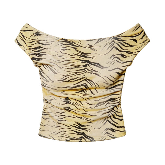 Damen Off-Shoulder Oberteil mit figurschmeichelndem Schnitt EB
