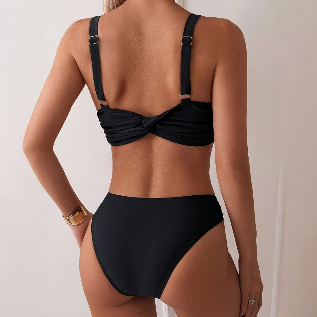 Damen Bikini-Set mit modischem Ringdetail EB