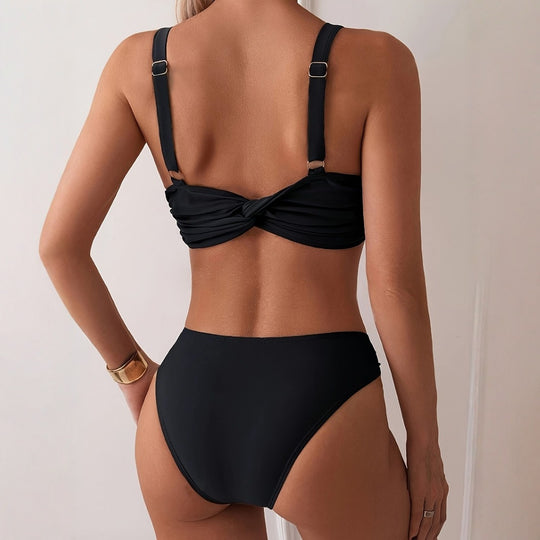 Damen Bikini-Set mit modischem Ringdetail EB