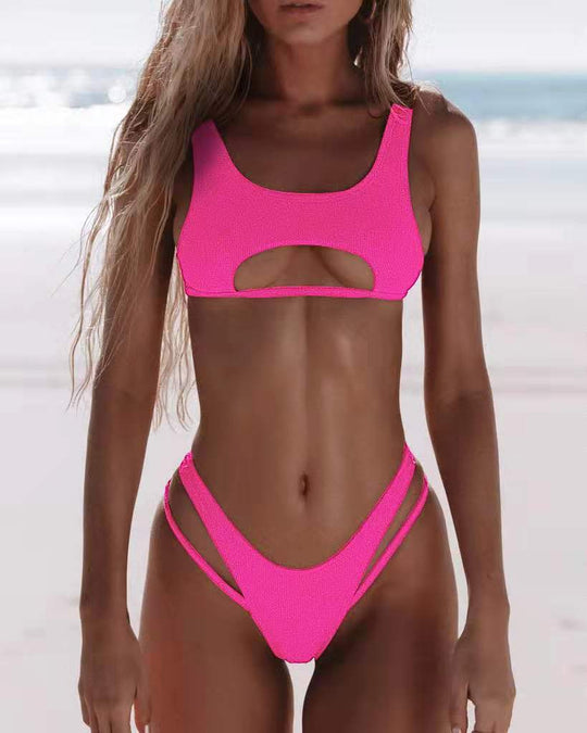 Damen Bikini-Set mit innovativem Cut-Out-Design EB