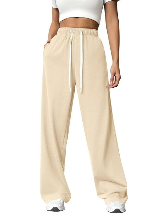 Damen nan gemütliches Lounge-Jogginganzug-Set mit Oversize-Hoodie und elastischer High-Waist Jogginghose EB