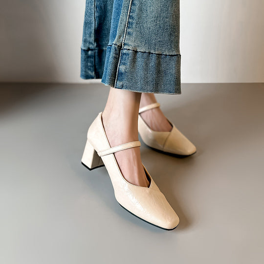 Damen elegante High-Heels mit anpassbarem Riemen EB