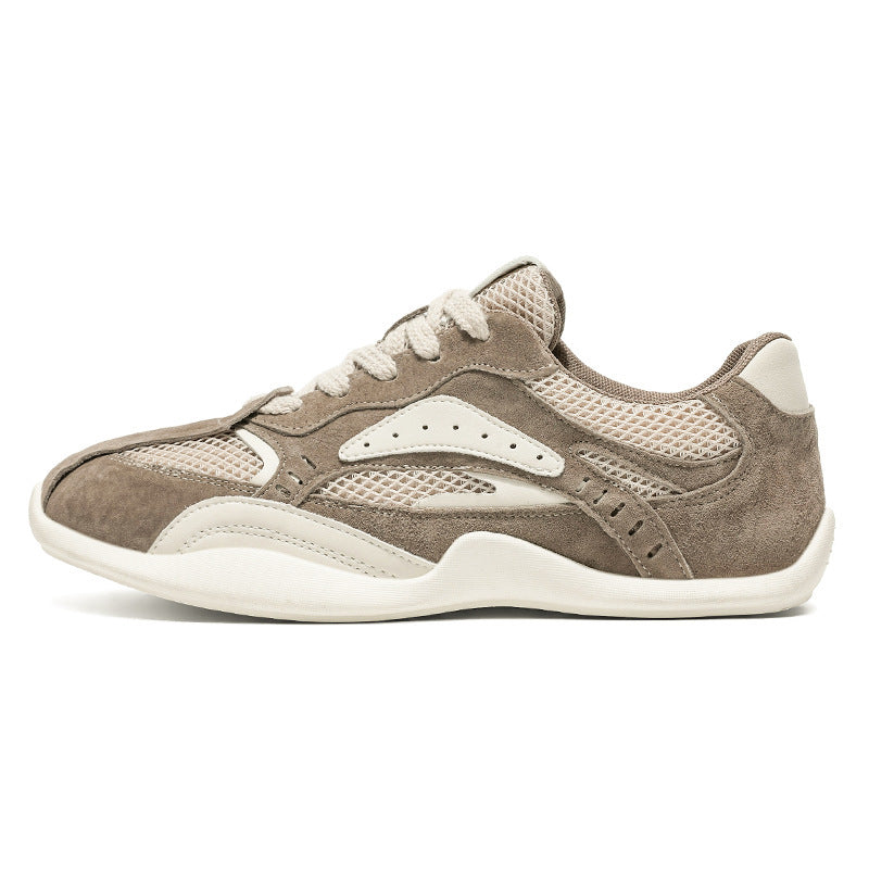 Herren Wildleder-Mesh Casual-Sneaker mit ergonomischer Komfortsohle EB