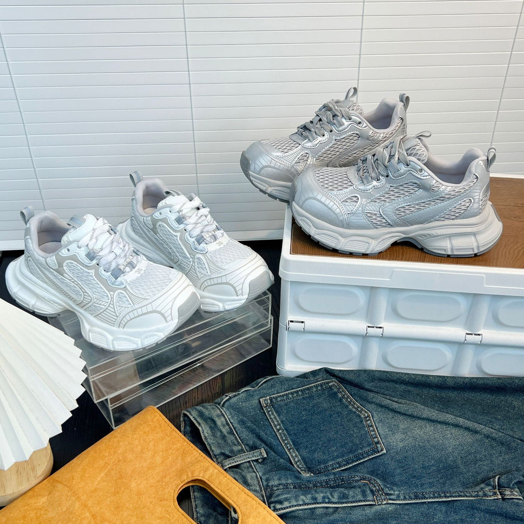 Damen Sportliche Lauf-Sneaker mit atmungsaktivem Obermaterial und gepolsterter Innensohle EB