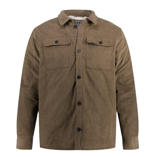 Herren Cordjacke mit praktischen Brusttaschen und modernem Schnitt EB