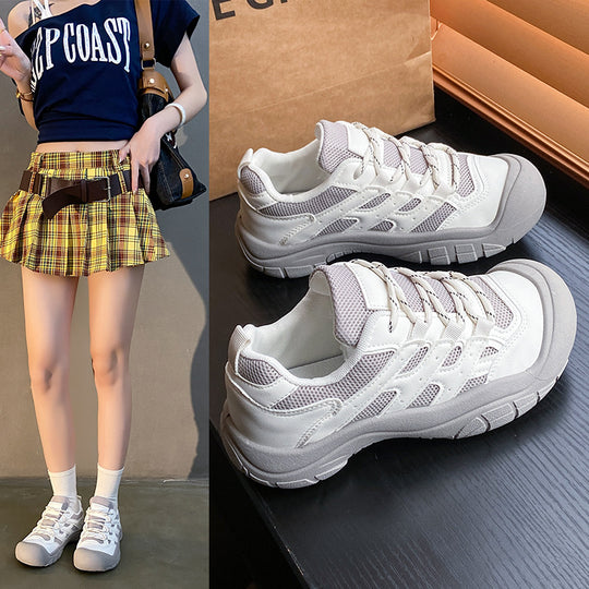 Damen Sportliche Wanderschuhe mit atmungsaktiver Obermaterialkombination und stabiler Sohle EB