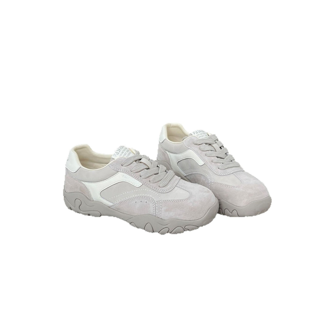 Damen modische Sneakers mit atmungsaktiver Obermaterialkombination und stabiler Laufsohle EB