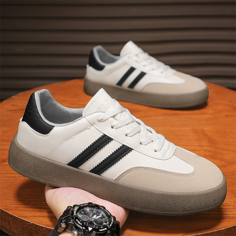 Damen Modische Sneaker mit hochwertigem Obermaterial und rutschfester Sohle EB
