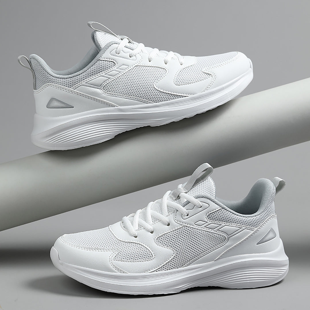 Damen Sportliche Sneakers mit atmungsaktivem Mesh und rutschfester Sohle EB