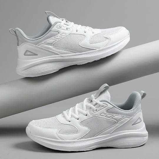 Damen Sportliche Sneakers mit atmungsaktivem Mesh und rutschfester Sohle EB