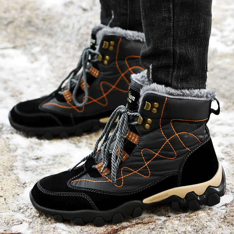 Damen robuste Wanderstiefel mit isolierender Innenfutter EB