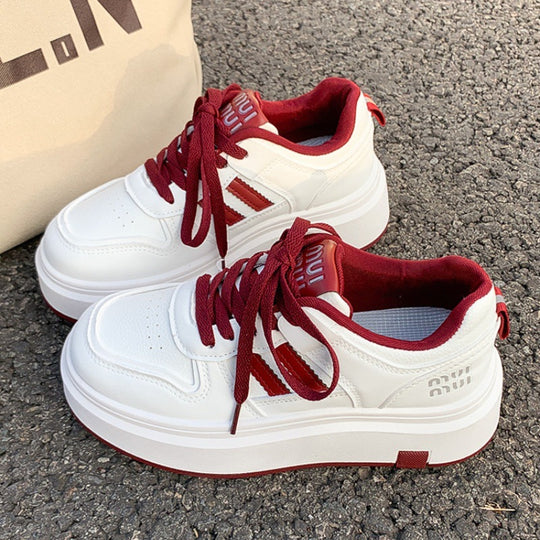 Damen Chunky Sneaker mit hochgradiger Dämpfung und atmungsaktiver Oberflächenstruktur EB