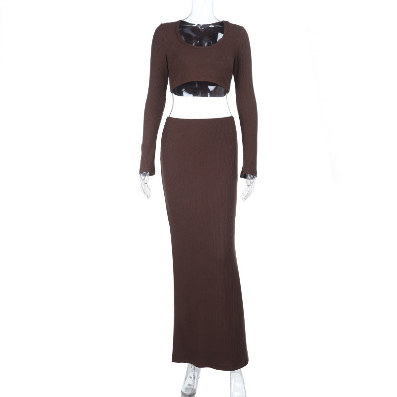 Damen elegantes langes Kleid mit Raffung und tiefem V-Ausschnitt EB