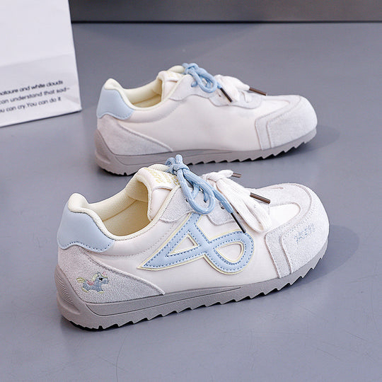 Damen modische Sneakers mit atmungsaktivem Obermaterial und sportlichem Komfort EB