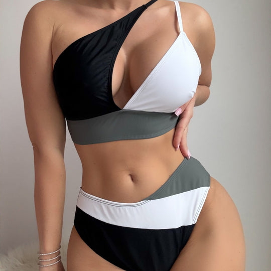 Damen Sportlicher Einteiliger Bikini EB