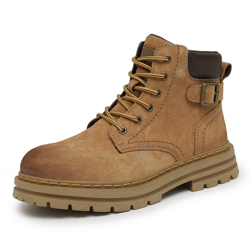Damen Robuste Schnürboots mit rutschfester Profilsohle und hochwertigem Obermaterial EB