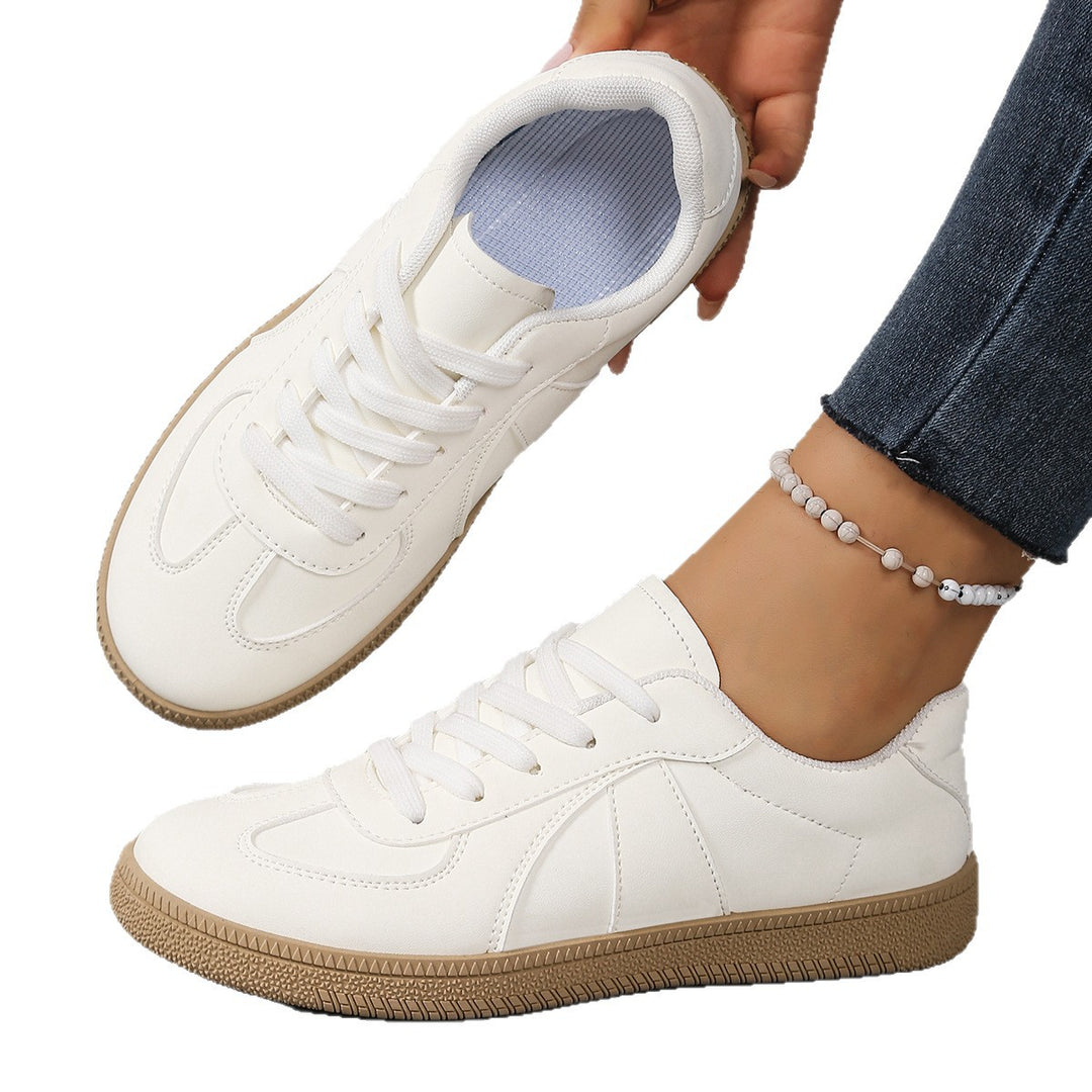Damen Sneakers mit klassischer Schnürung und rutschfester Sohle EB