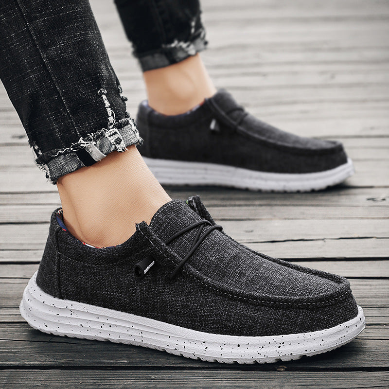 Damen Bequeme Slip-On Freizeitschuhe mit elastischem Einschlupfdesign EB
