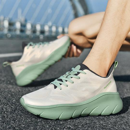 Damen Sportliche Running-Schuhe mit atmungsaktivem Mesh-Obermaterial und dämpfender Sohle EB