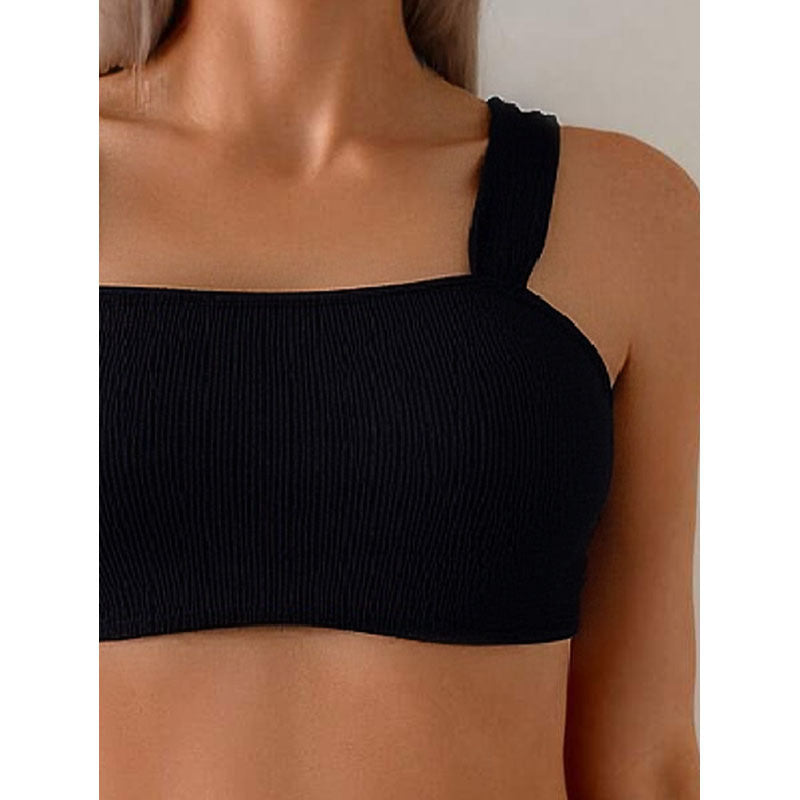 Damen Sportliches Bikini-Set mit breiten Trägern EB