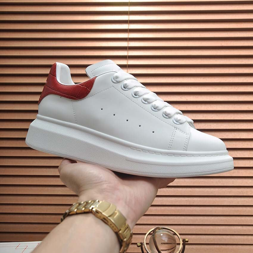 Damen Sportliche Sneakers mit modischer Lederspitze und gepolsterter Sohle EB