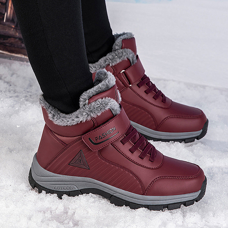 Damen Thermo-Winterstiefel mit isolierendem Warmfutter und rutschfester Profilsohle EB