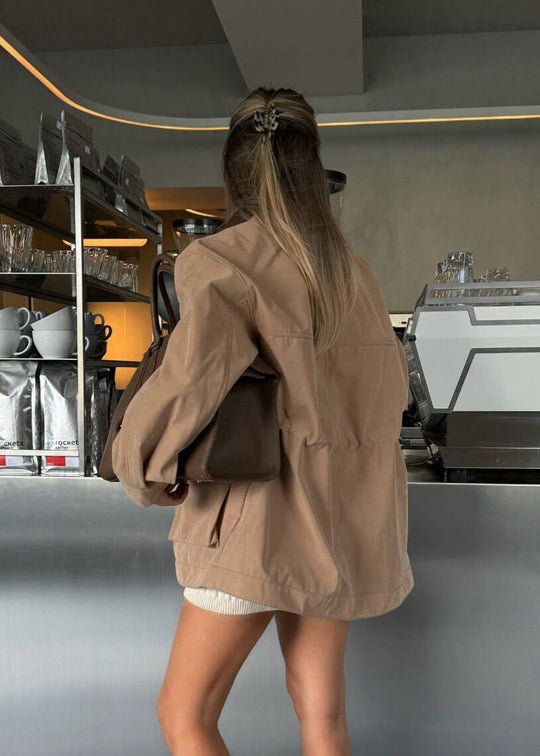 EB | Utility-Jacke mit Kontrastkragen