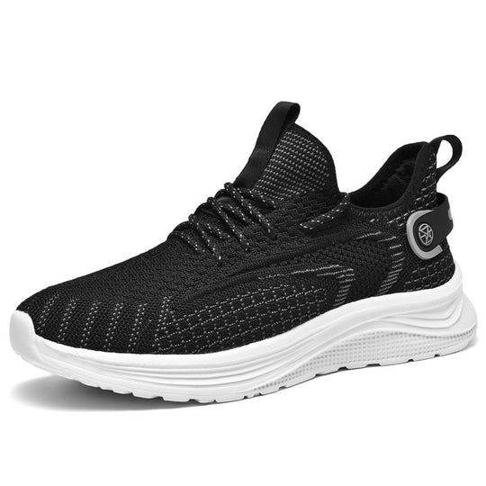 Damen Komfortable Lauf-Sneaker mit elastischem Strick-Obermaterial EB