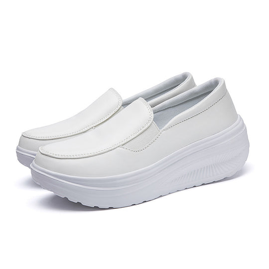Damen Komfortable Slip-On Sneakers mit gepolsterter Sohle EB