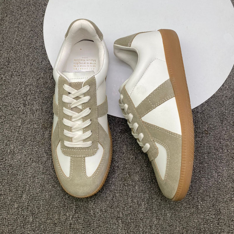 Damen Lässige Sneaker mit oberflächlichem Wildleder und atmungsaktivem Obermaterial EB