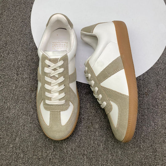 Damen Lässige Sneaker mit oberflächlichem Wildleder und atmungsaktivem Obermaterial EB