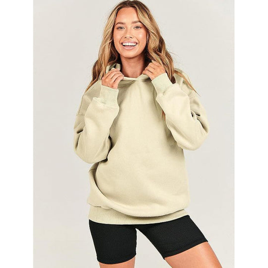 Damen bequeme Kapuzen-Sweatshirt EB