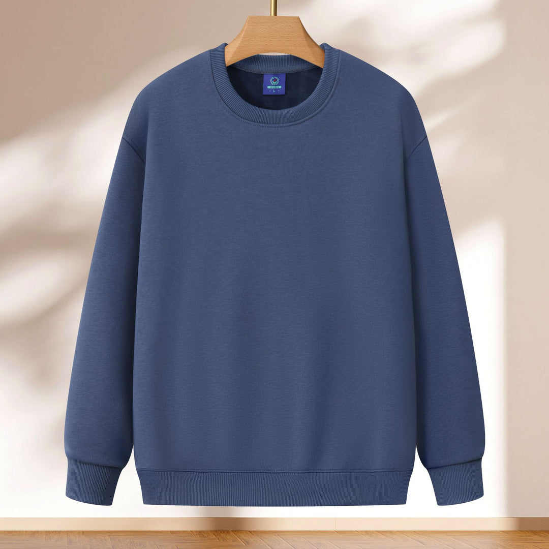 Damen lässiges Sweatshirt mit breiten Schultern und weichem Innenfutter EB